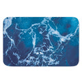 Blue Ocean Print Indoor Door Mat