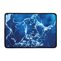 Blue Ocean Print Kitchen Mat