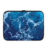Blue Ocean Print Laptop Sleeve