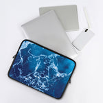 Blue Ocean Print Laptop Sleeve