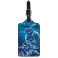 Blue Ocean Print Luggage Tag