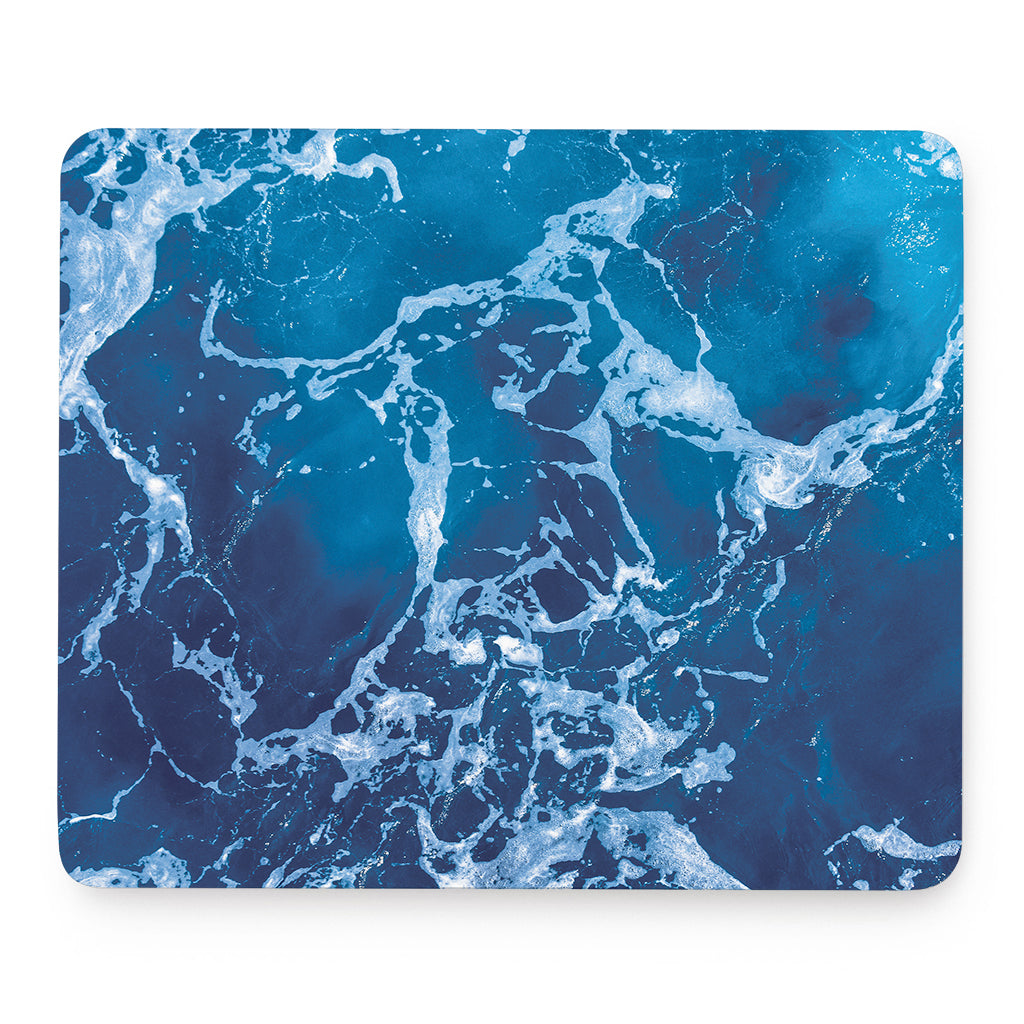 Blue Ocean Print Mouse Pad