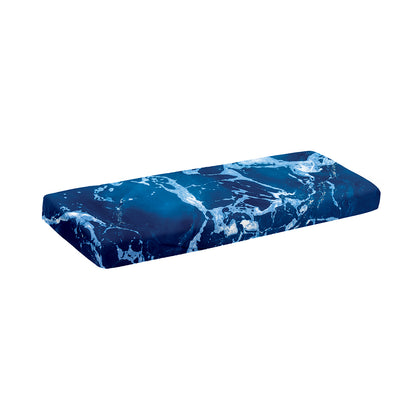 Blue Ocean Print Piano Keyboard Cover