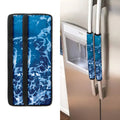Blue Ocean Print Refrigerator Handle Covers