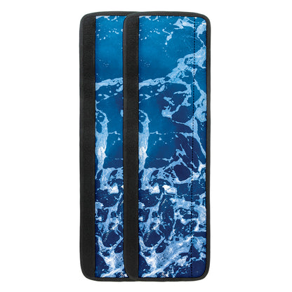Blue Ocean Print Refrigerator Handle Covers