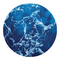 Blue Ocean Print Round Blanket