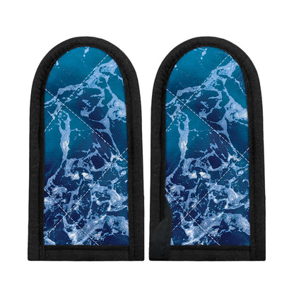 Blue Ocean Print Skillet Handle Cover