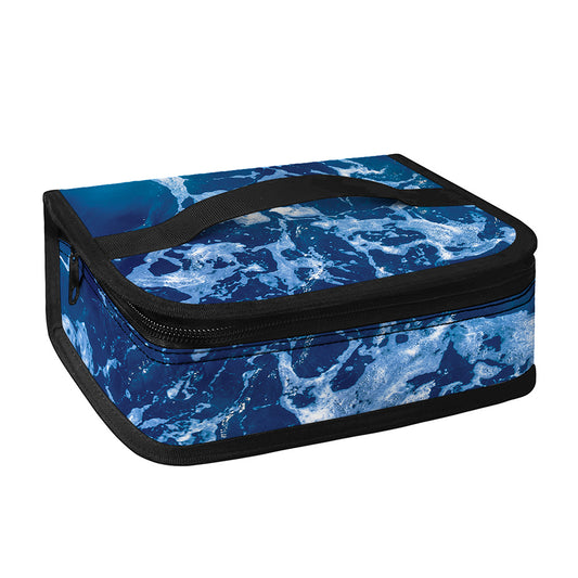 Blue Ocean Print Small Lunch Bag