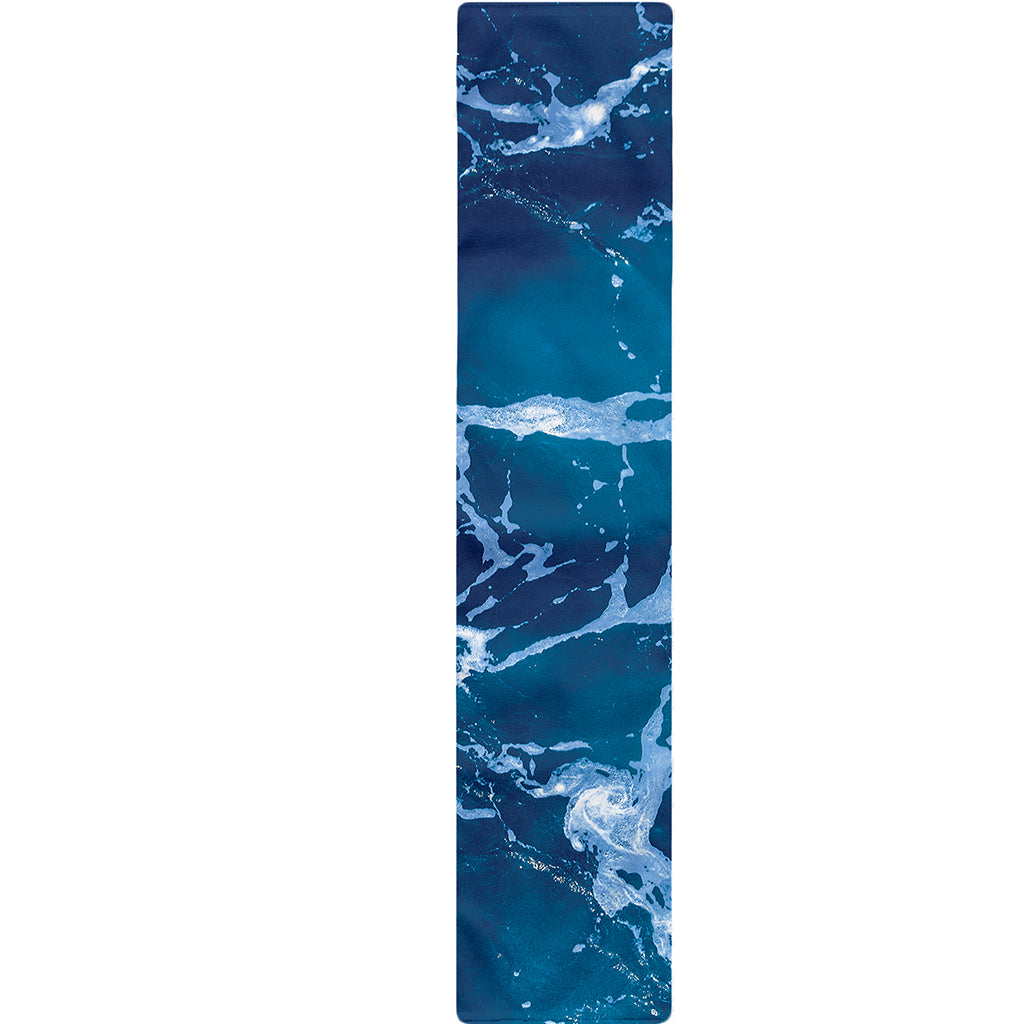 Blue Ocean Print Table Runner