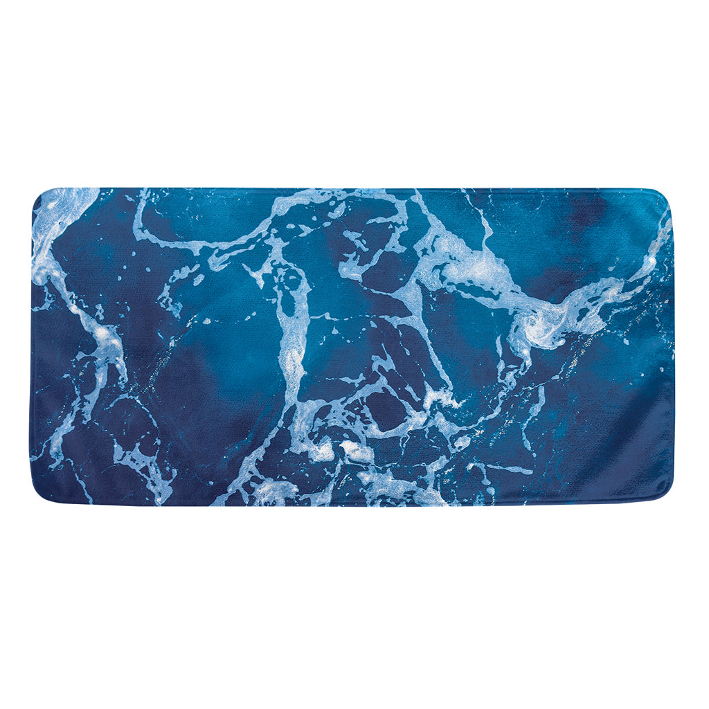 Blue Ocean Print Towel