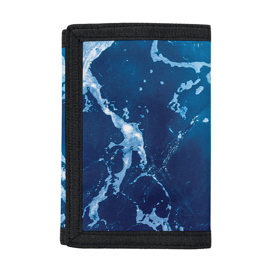 Blue Ocean Print Trifold Wallet