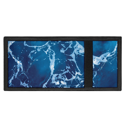 Blue Ocean Print Trifold Wallet