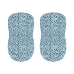 Blue Octopus Tentacles Pattern Print Bar Stool Covers