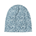 Blue Octopus Tentacles Pattern Print Beanie