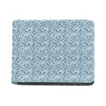 Blue Octopus Tentacles Pattern Print Bifold Wallet