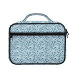 Blue Octopus Tentacles Pattern Print Briefcase Bible Bag