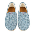 Blue Octopus Tentacles Pattern Print Casual Shoes