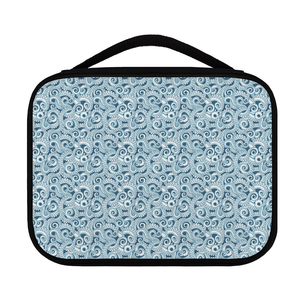 Blue Octopus Tentacles Pattern Print Classic Bible Case