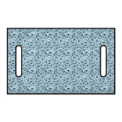 Blue Octopus Tentacles Pattern Print Golf Cart Seat Cover