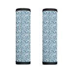 Blue Octopus Tentacles Pattern Print Handle Covers