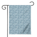 Blue Octopus Tentacles Pattern Print House Flag