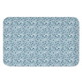Blue Octopus Tentacles Pattern Print Indoor Door Mat