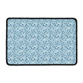 Blue Octopus Tentacles Pattern Print Kitchen Mat