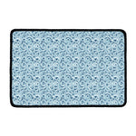 Blue Octopus Tentacles Pattern Print Kitchen Mat