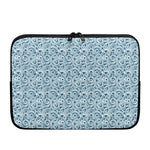 Blue Octopus Tentacles Pattern Print Laptop Sleeve