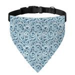 Blue Octopus Tentacles Pattern Print Over The Collar Dog Bandana