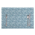 Blue Octopus Tentacles Pattern Print Placemat