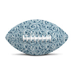 Blue Octopus Tentacles Pattern Print Rugby Ball