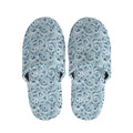 Blue Octopus Tentacles Pattern Print Slippers
