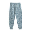 Blue Octopus Tentacles Pattern Print Sweatpants