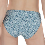 Blue Octopus Tentacles Pattern Print Women's Panties