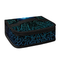 Blue Om Mandala Print Small Lunch Bag
