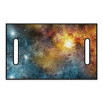 Blue Orange Stardust Galaxy Space Print Golf Cart Seat Cover