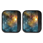 Blue Orange Stardust Galaxy Space Print Handle Covers