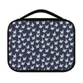 Blue Origami Crane Pattern Print Classic Bible Case