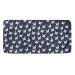 Blue Origami Crane Pattern Print Towel