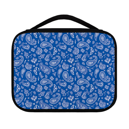 Blue Paisley Bandana Pattern Print Classic Bible Case