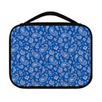 Blue Paisley Bandana Pattern Print Classic Bible Case