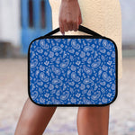 Blue Paisley Bandana Pattern Print Classic Bible Case