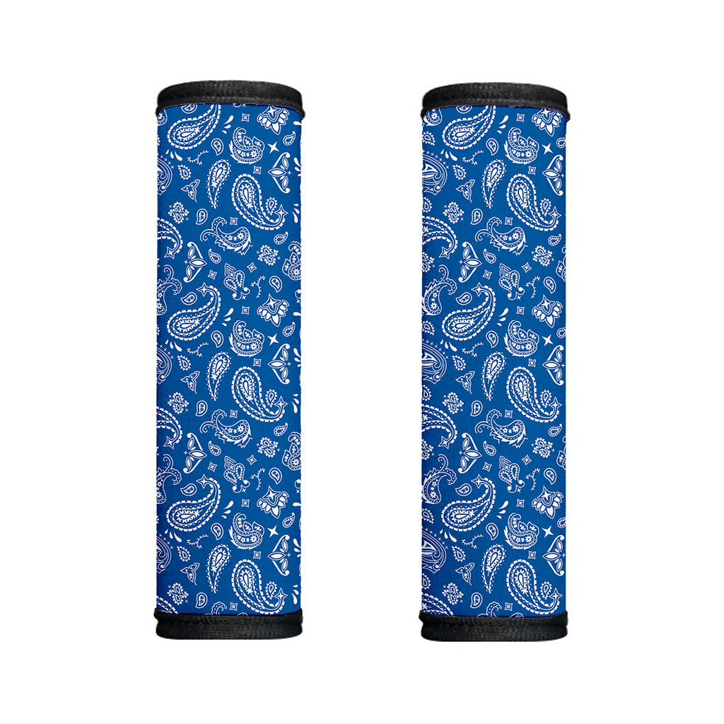 Blue Paisley Bandana Pattern Print Handle Covers