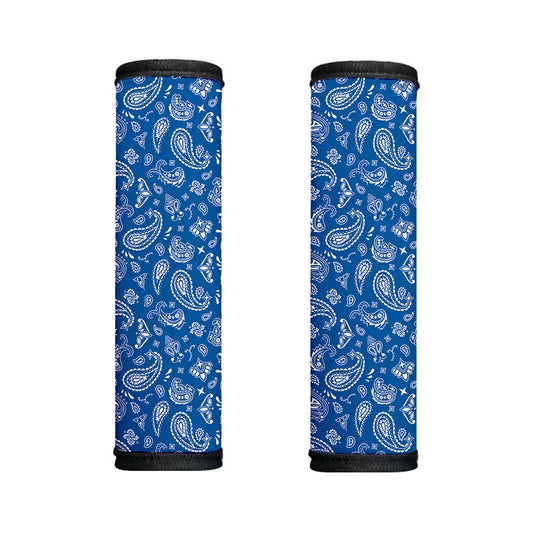 Blue Paisley Bandana Pattern Print Handle Covers