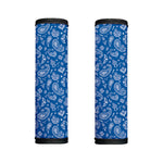 Blue Paisley Bandana Pattern Print Handle Covers