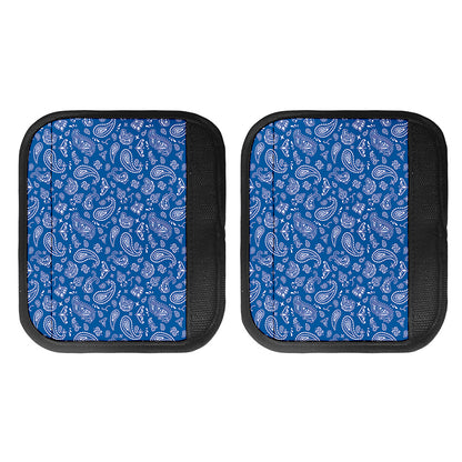 Blue Paisley Bandana Pattern Print Handle Covers