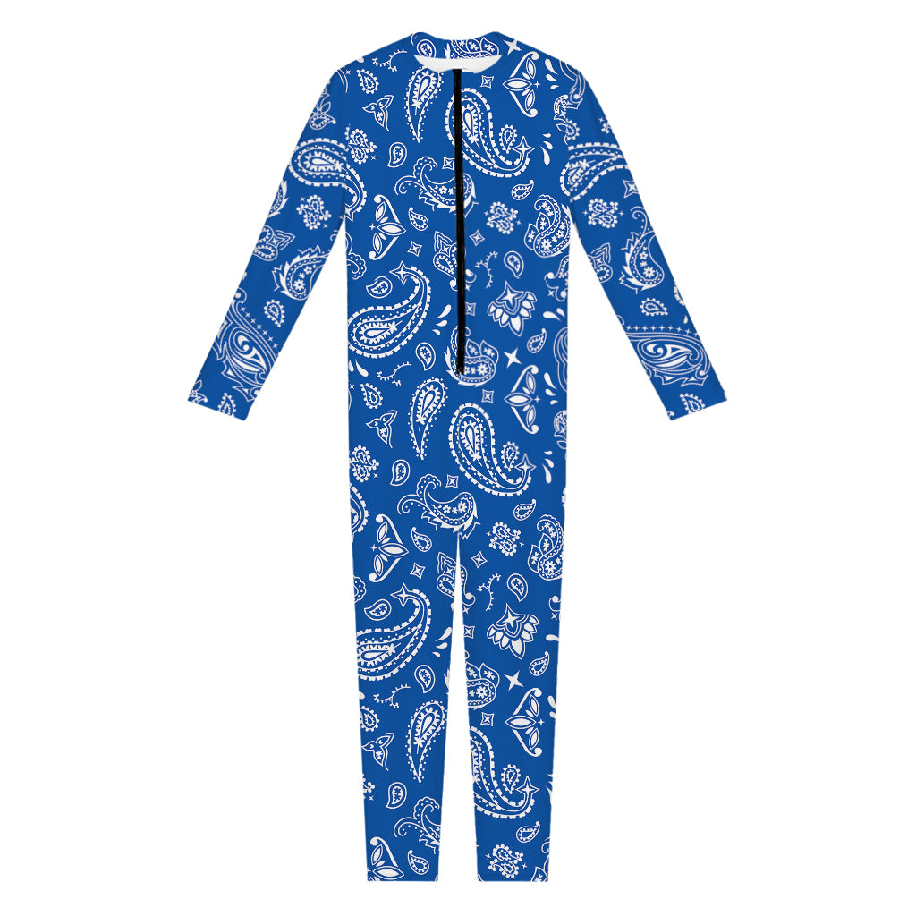 Blue bandana jumpsuit online