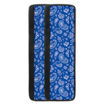 Blue Paisley Bandana Pattern Print Refrigerator Handle Covers