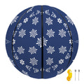 Blue Paisley Bandana Print Basketball
